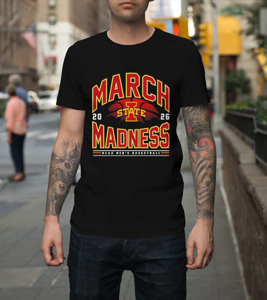 Iowa State 2026 NCAA Men's Basketball March Madness T-Shirt