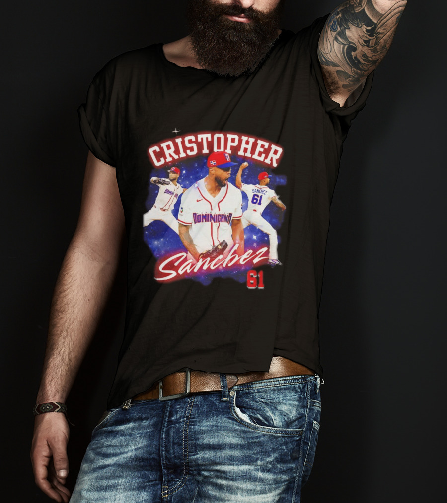Cristopher Sanchez Dominican Baseball 61 Pitcher T-Shirt