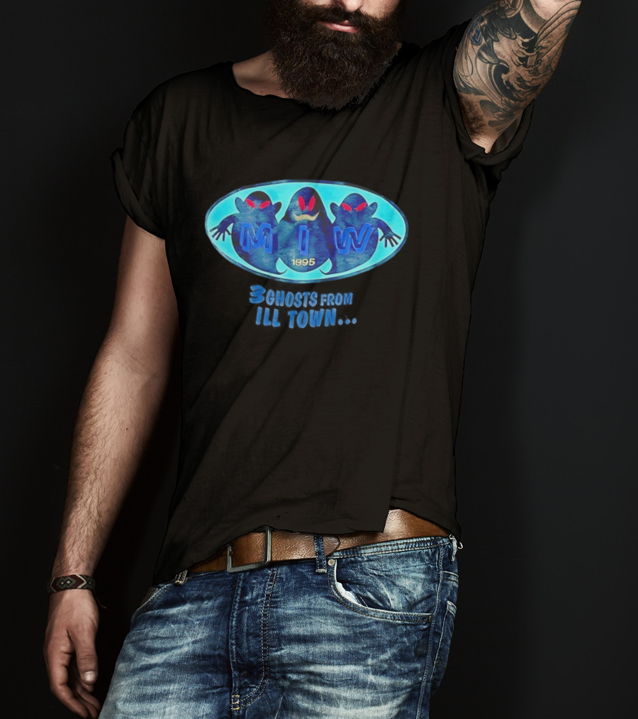 MIV 1995 3 Ghosts From Ill Town T-Shirt