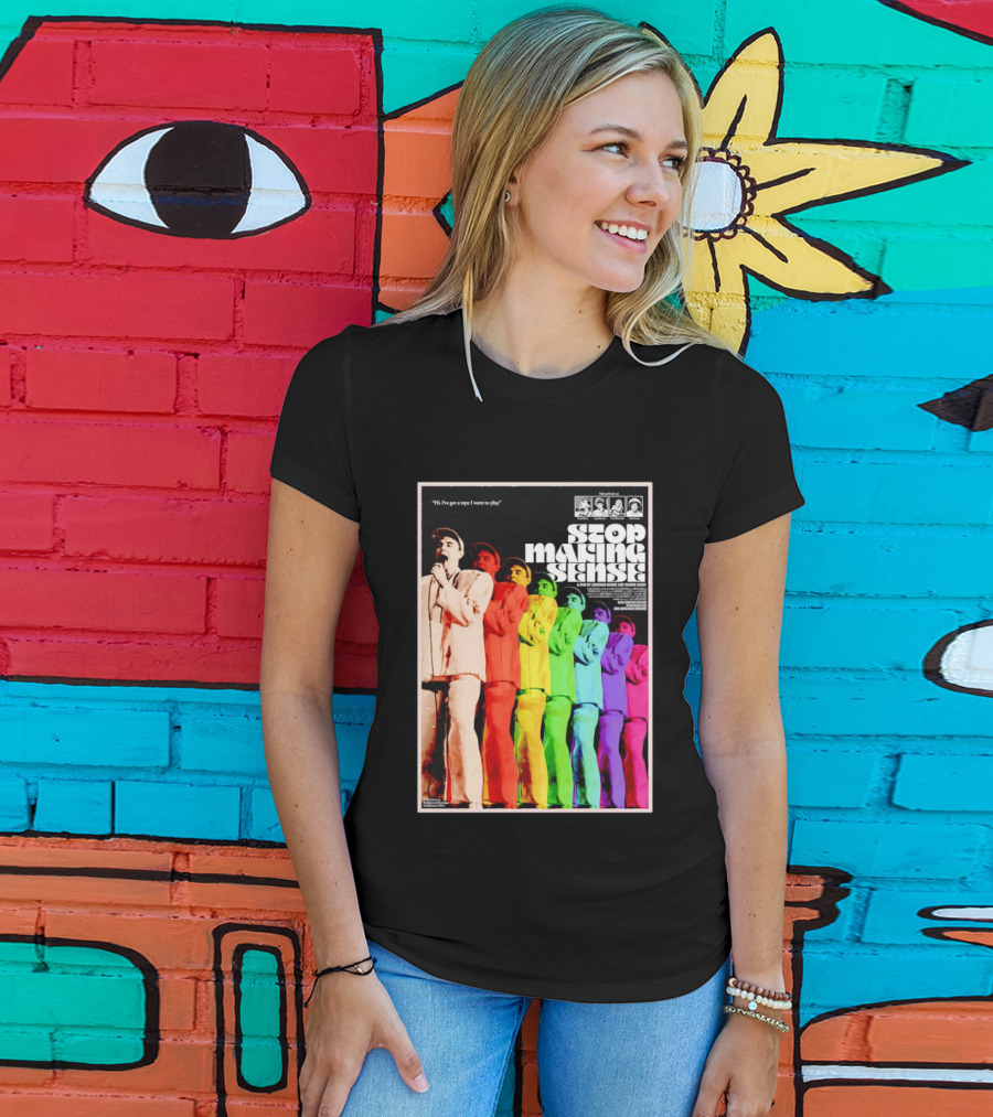 Stop Making Sense Rainbow Concert Film T-Shirt