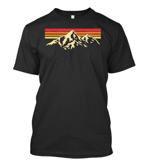 American Classic Randall Potts Mountain Vintage Sunset Retro Mountains T-Shirt