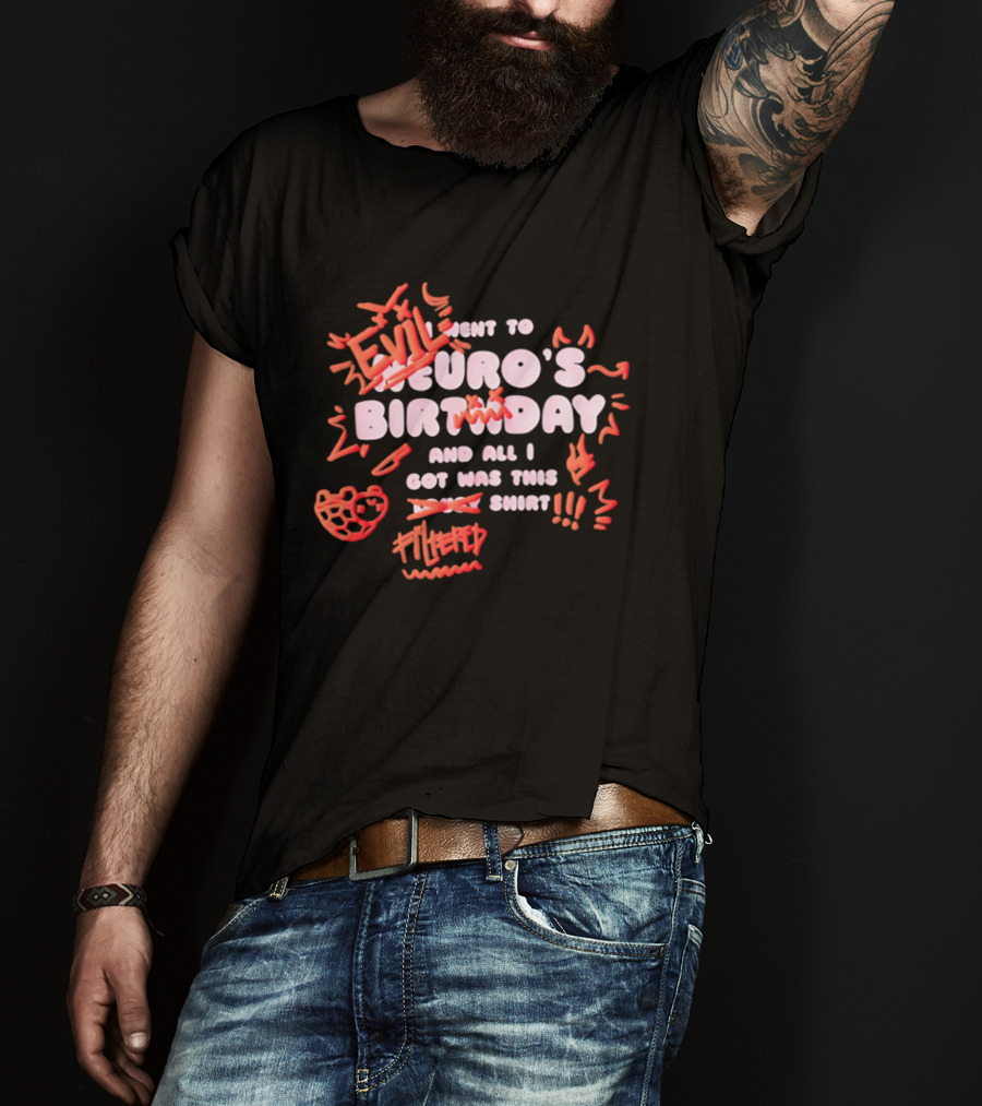 Evil Neuro's Birthday All I Got Was This Meep T-Shirt