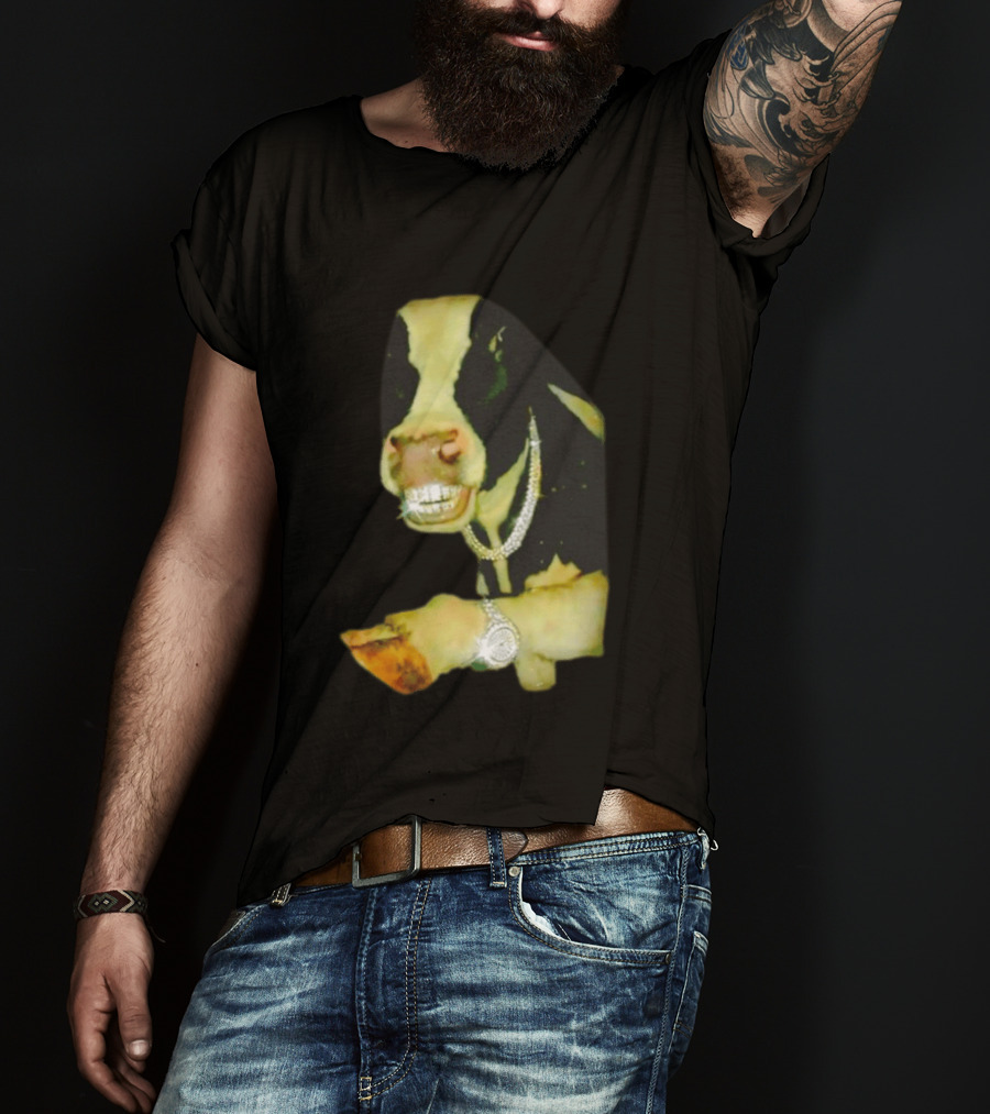 Rich Bull Grillz Bling Necklace And Jewelry T-Shirt