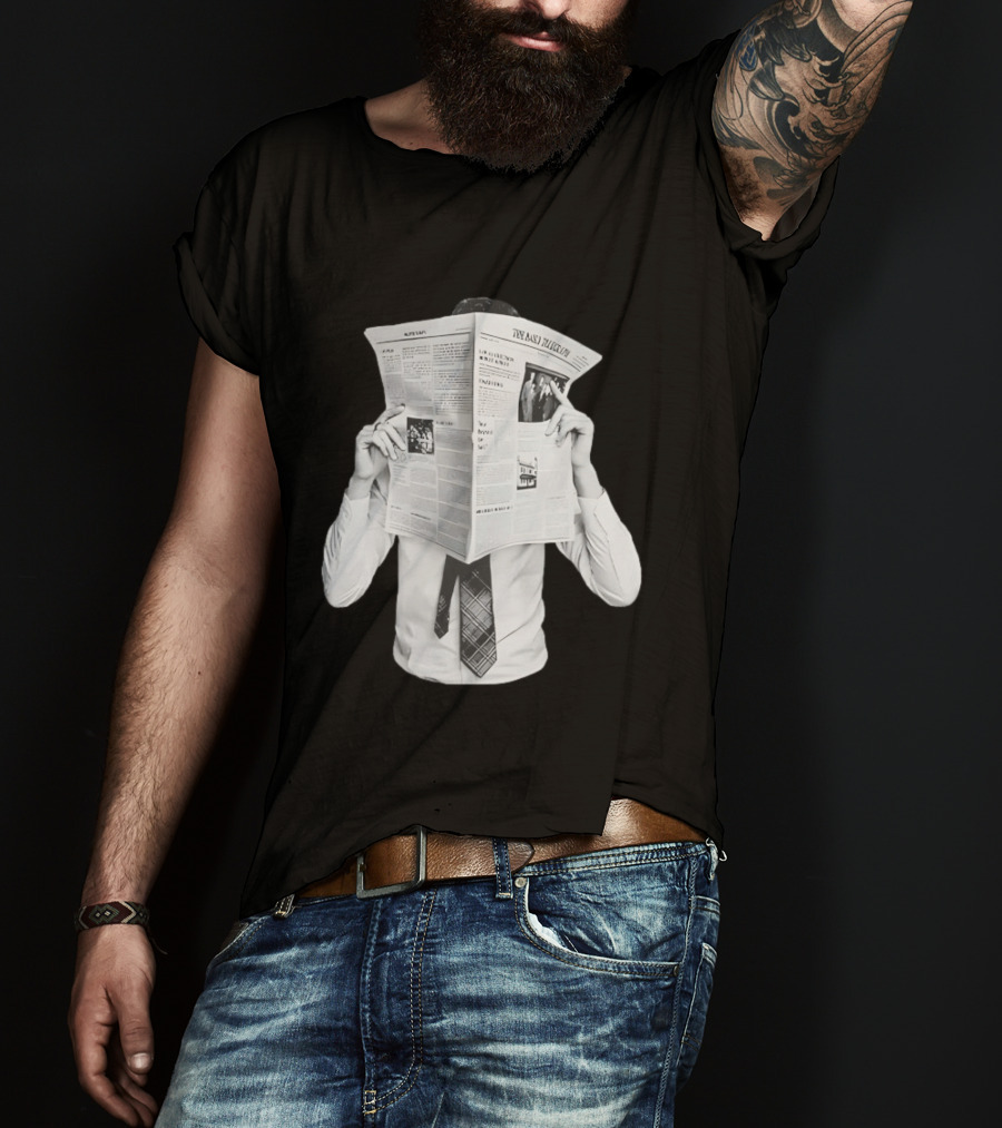 RM Namjoon BTS Arirang Tour Newspaper T-Shirt