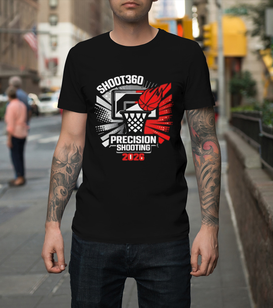 Shoot360 Precision Shooting Basketball 2026 T-Shirt