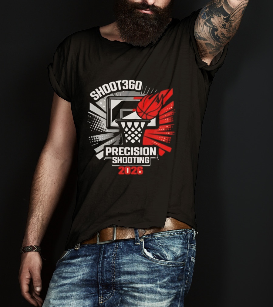 Shoot360 Precision Shooting Basketball 2026 T-Shirt