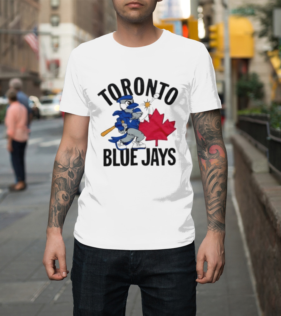 Toronto Blue Jays Baseball Maple Leaf T-Shirt