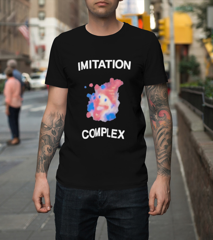 Impressionism Abstract Imitation Complex Colorful T-Shirt