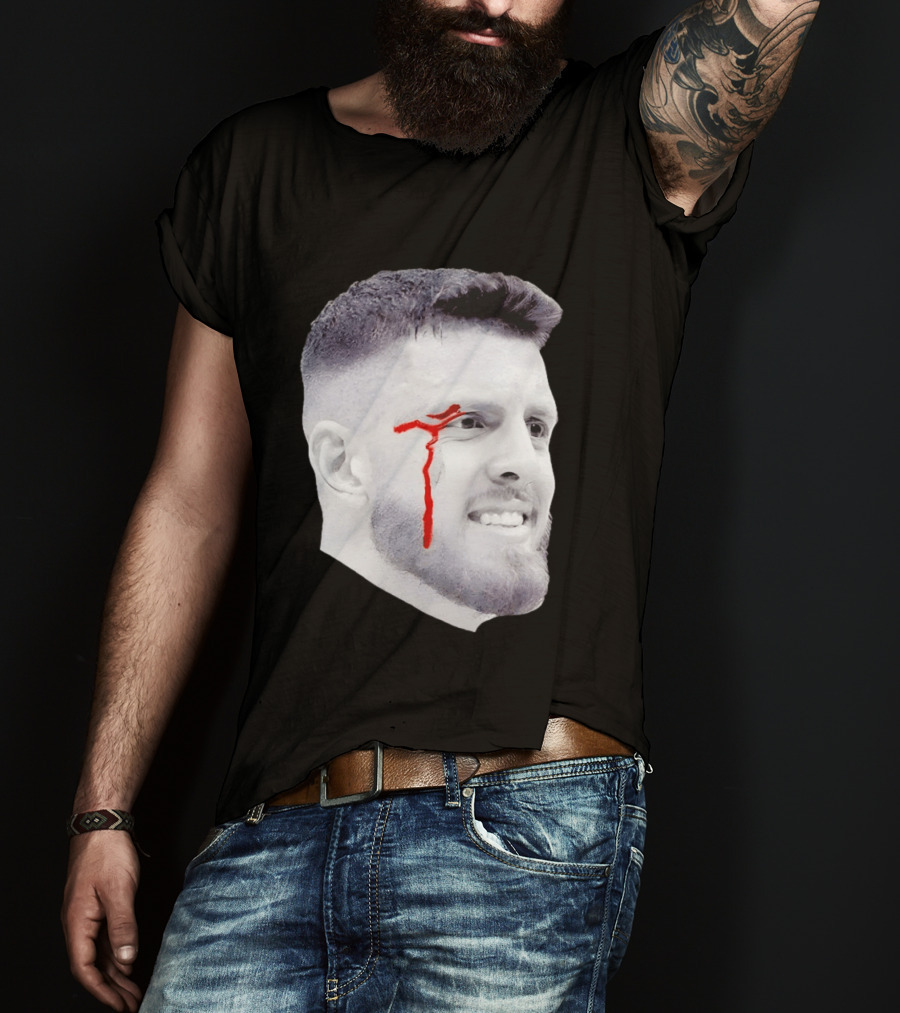 Isaiah Hartenstein IHart Bighead Bloody Face T-Shirt