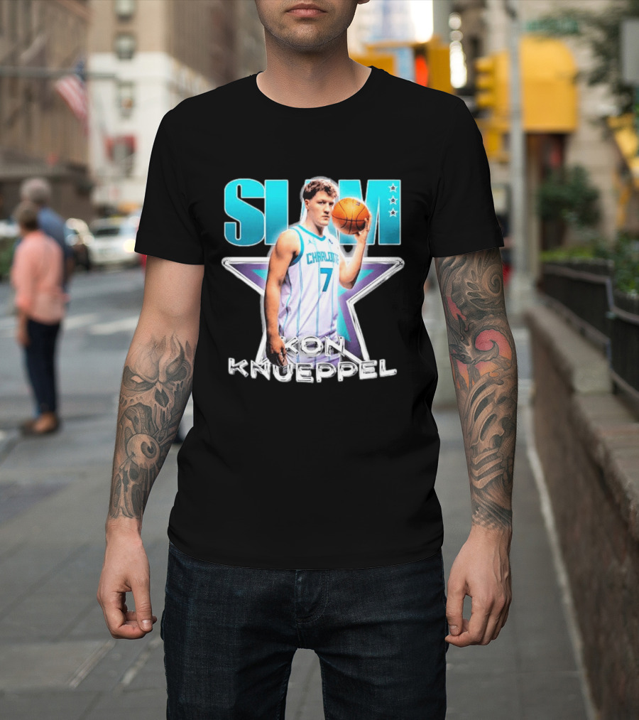 SLAM Magazine Cover April May 2026 Kon Knueppel Charlotte Basketball Issue 261 T-Shirt