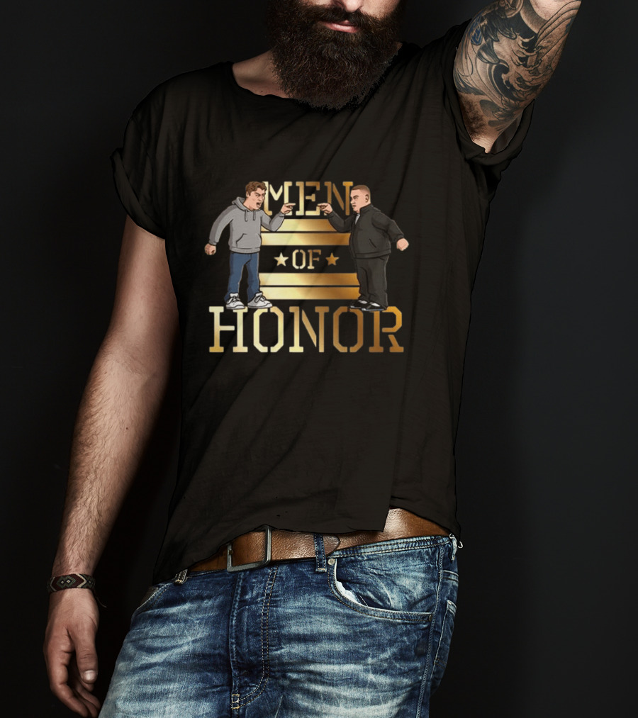 Rico Bosco Jeff Nadu Men Of Honor Confrontation Scene T-Shirt