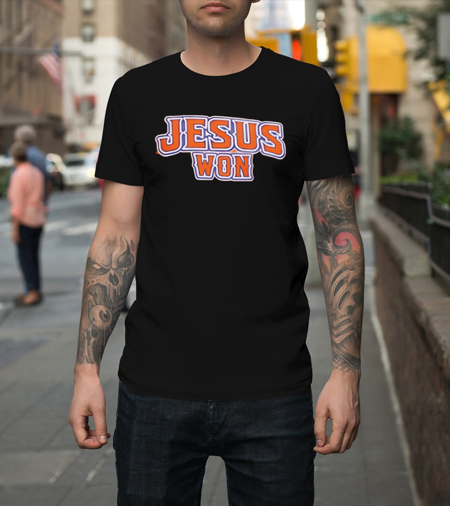Mike Trout Jesus Won T-Shirt