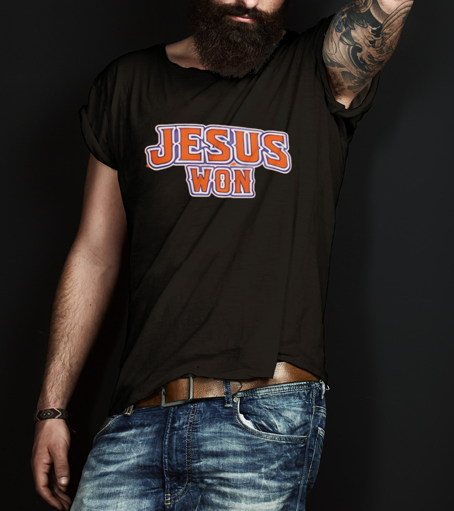 Mike Trout Jesus Won T-Shirt