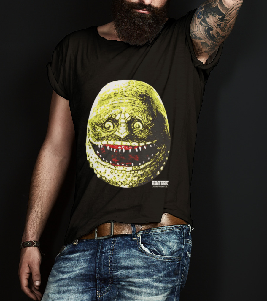 Super Mario Bros 1993 De Evolue Now Reptilian Creature T-Shirt