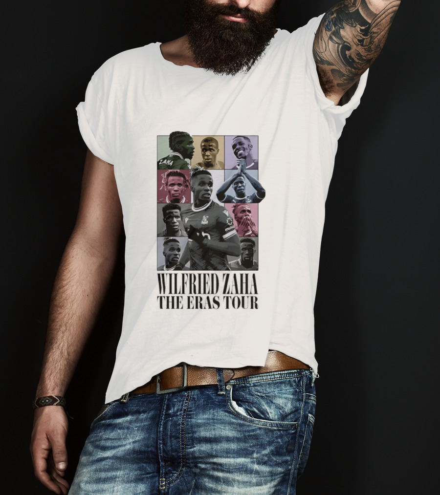 Wilfried Zaha The Eras Tour Soccer Montage T-Shirt