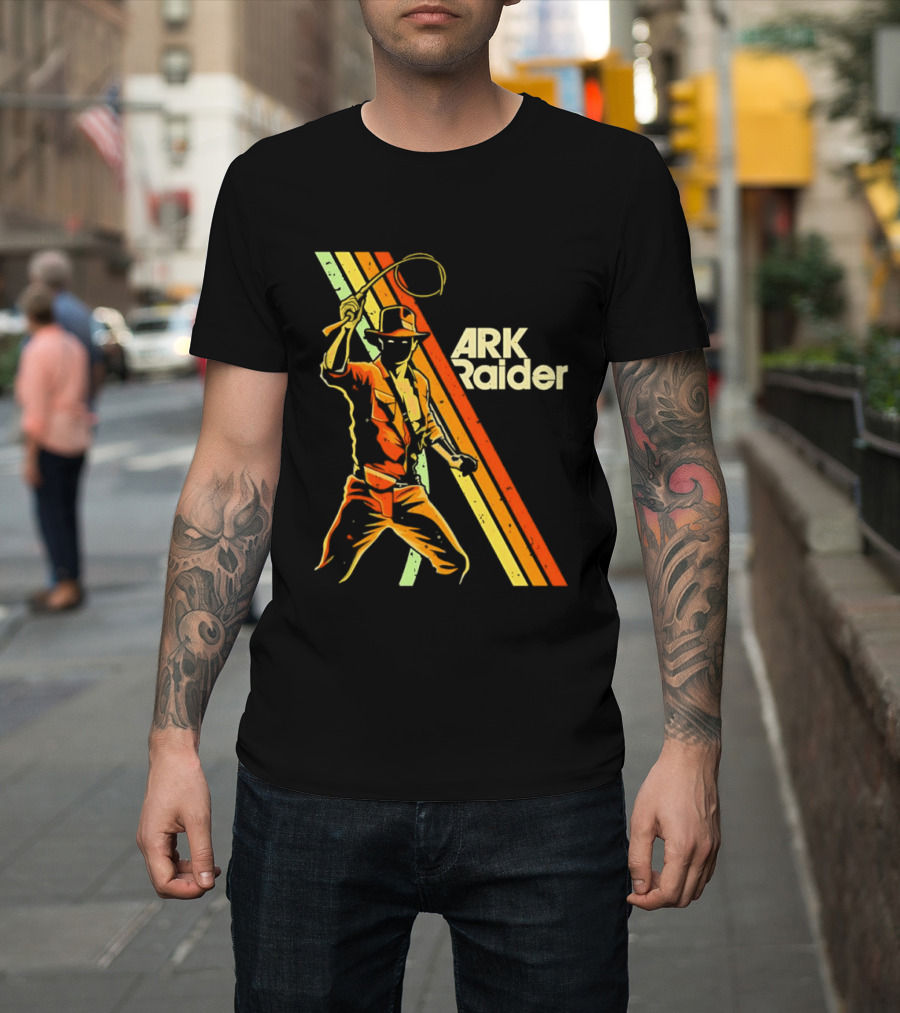 Indiana Jones Ark Raider Retro Whip Adventure T-Shirt