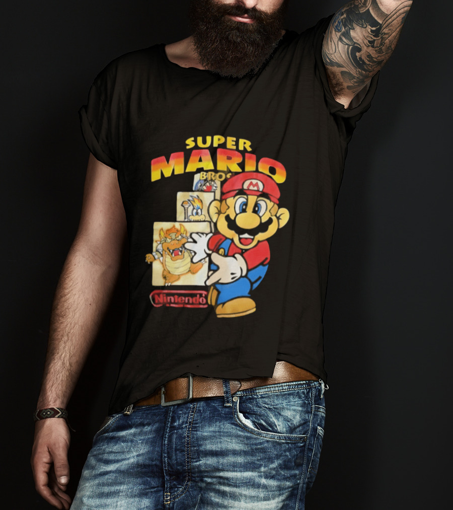 Super Mario Bowser Challenge Pixel Adventures T-Shirt