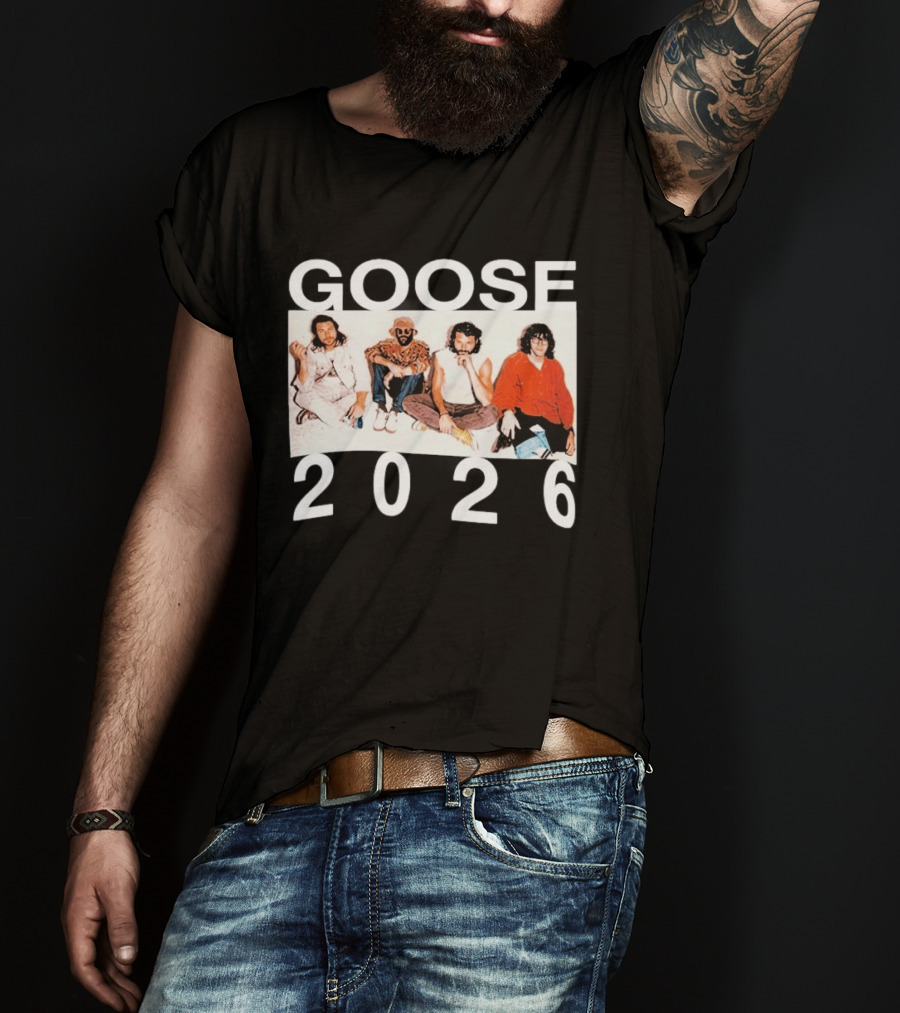 GOOSE An Evening With Goose 2026 Tour Schedule T-Shirt