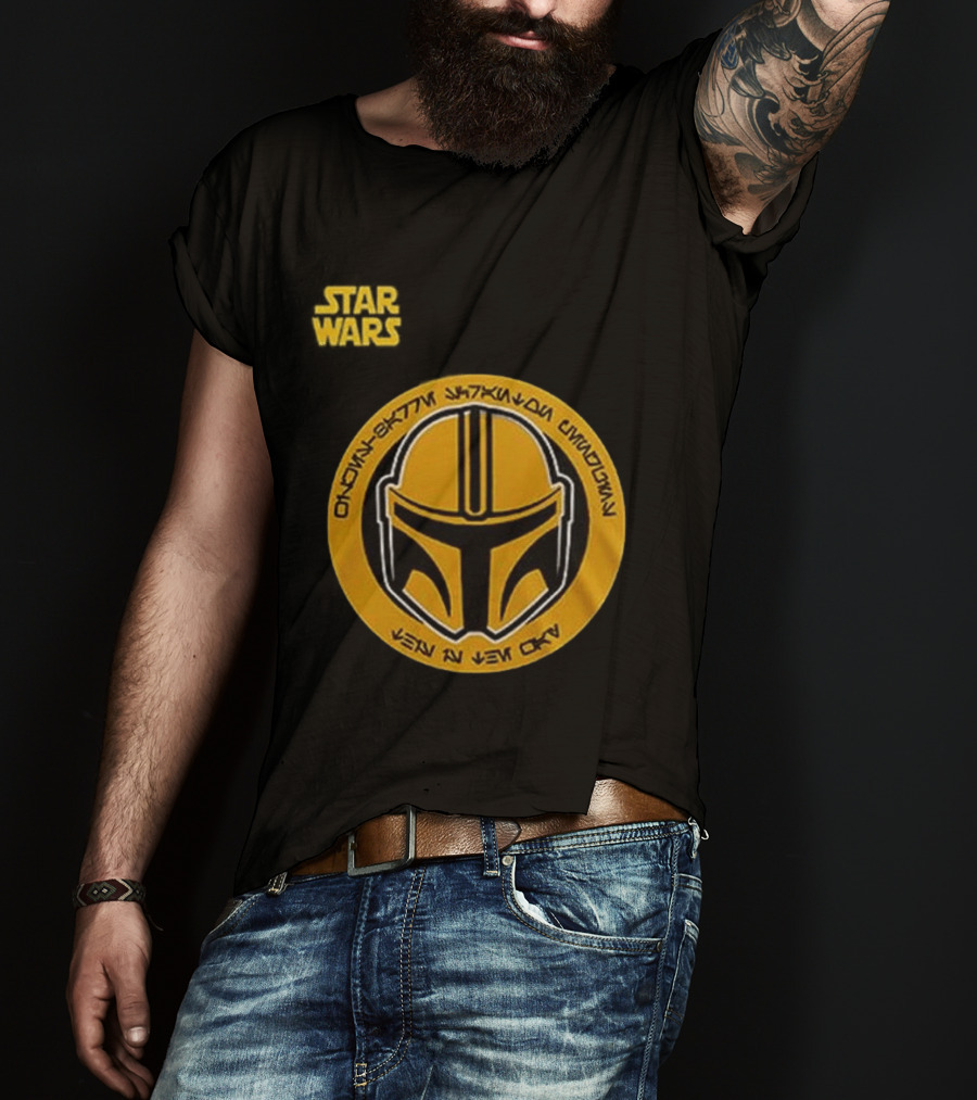Star Wars Mandalorian Theme Wilkes Barre Scranton Penguins Game Night 2026 T-Shirt