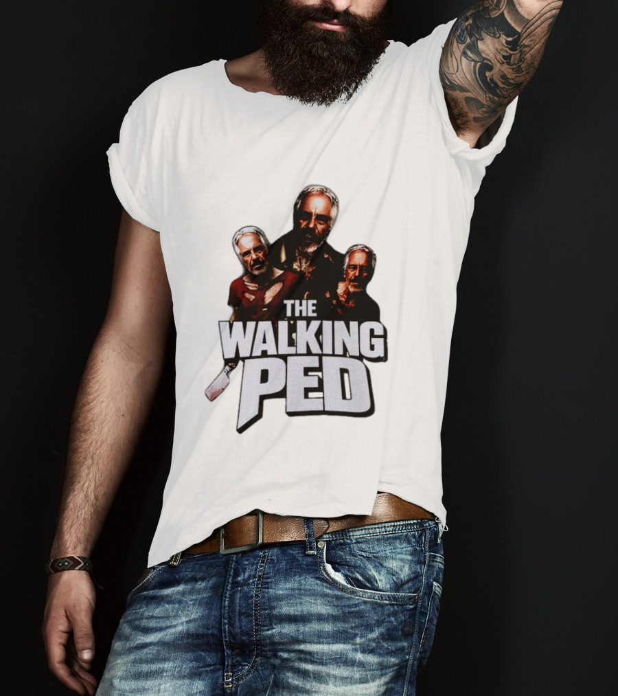 The Walking Ped Jeffrey Parody Horror T-Shirt