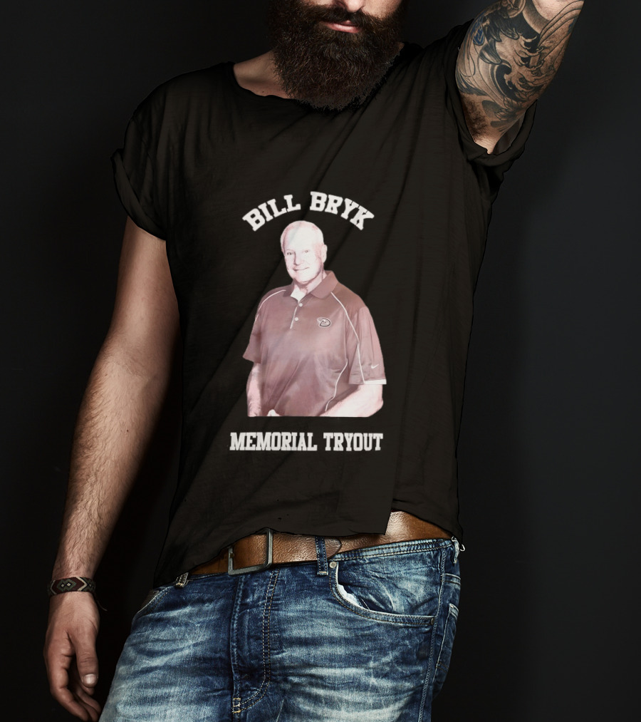 Bill Bryk Memorial Tryout Arizona Diamondbacks Baseball T-Shirt