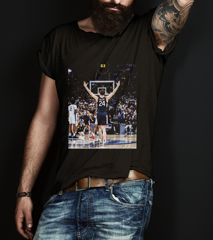 Braylon Mullins UConn Huskies Victory Over Duke Blue Devils Basketball March Madness 2026 T-Shirt