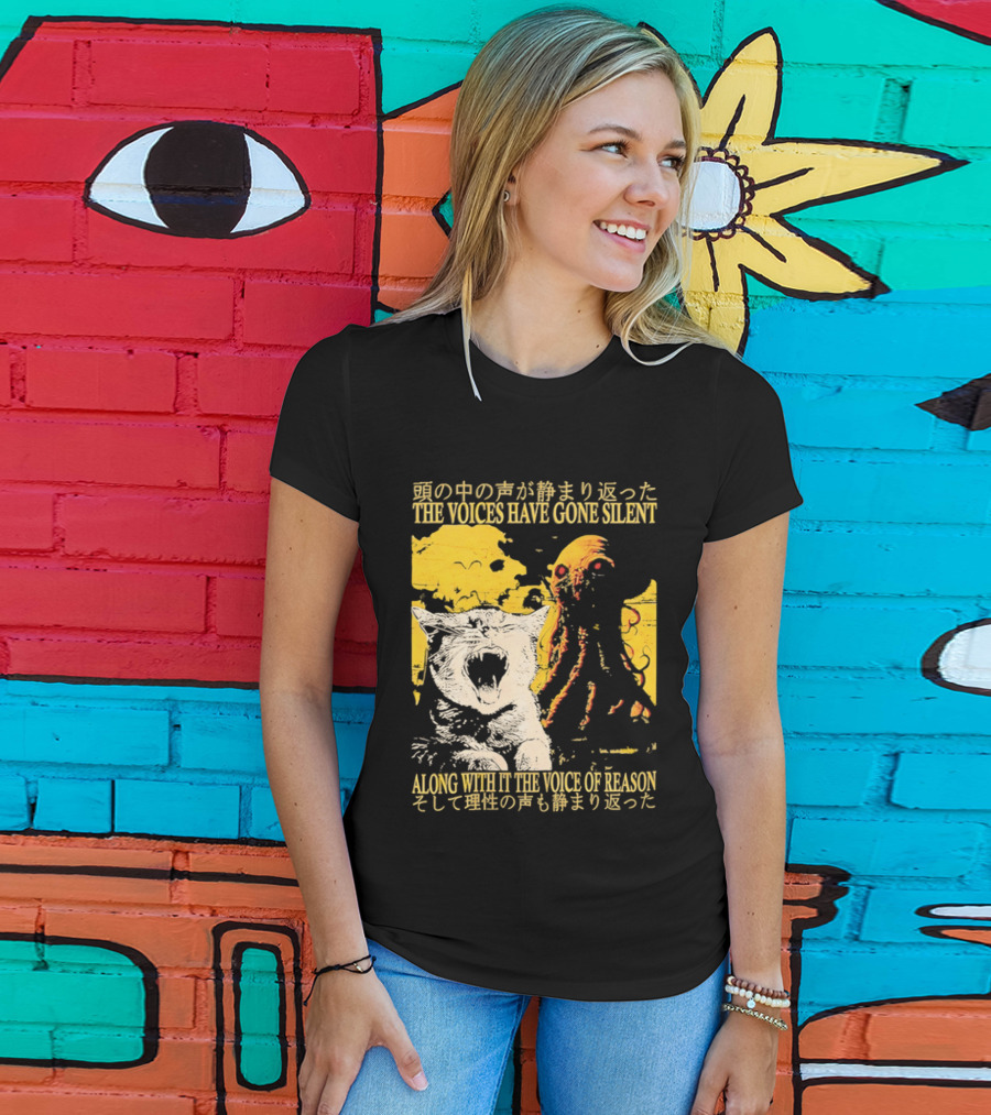 The Voices Have Gone Silent Cat T-Shirt