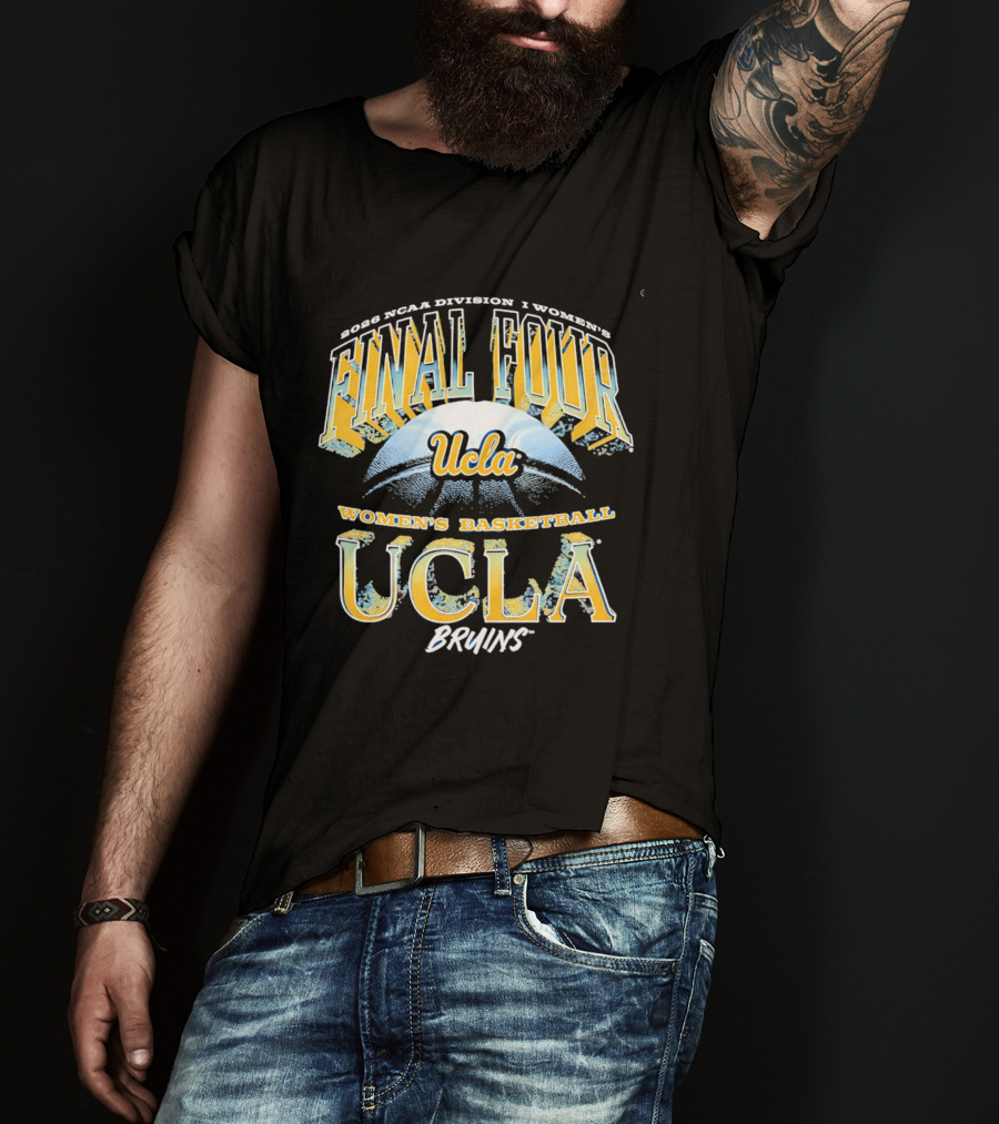 2026 NCAA Division I Women's Final Four UCLA Bruins Basketball T-Shirt