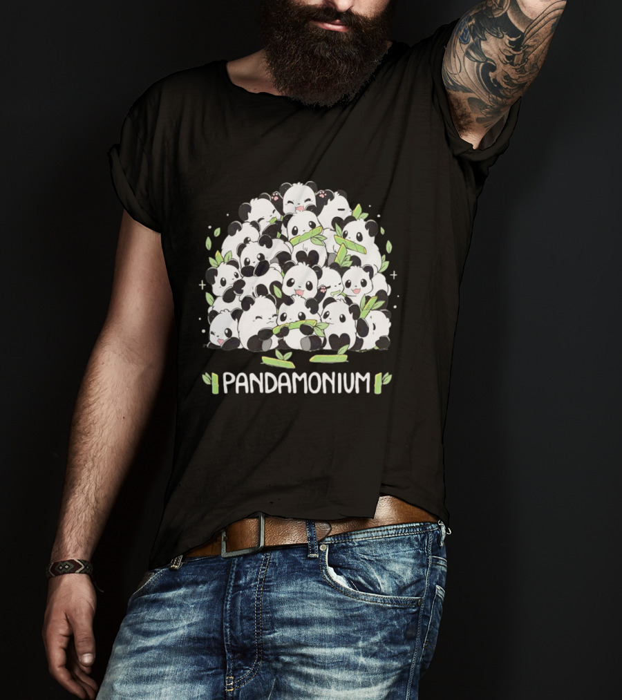 Pandemonium Panda Bamboo Cuteness Overload T-Shirt