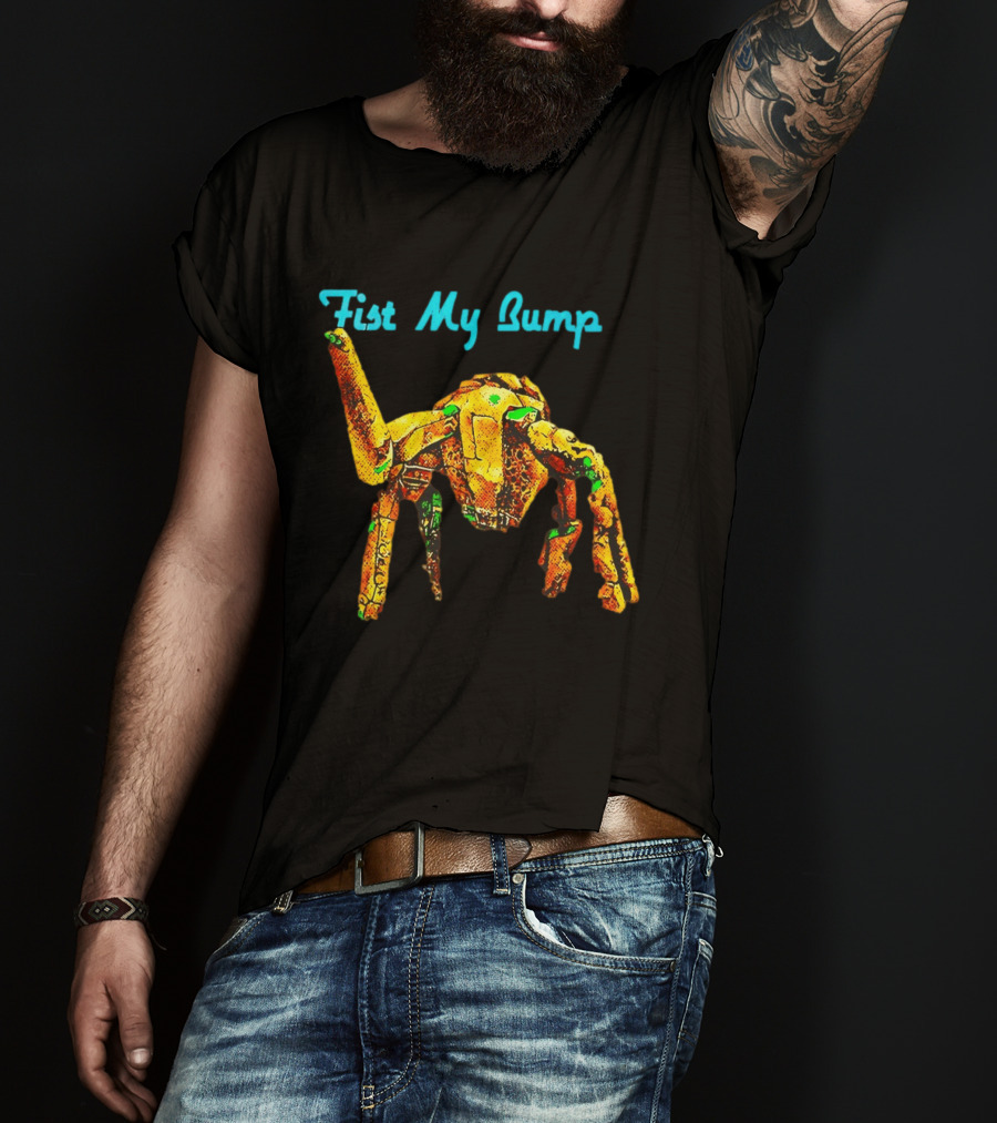 Rocky Project Hail Mary Fist My Bump Alien Robot T-Shirt