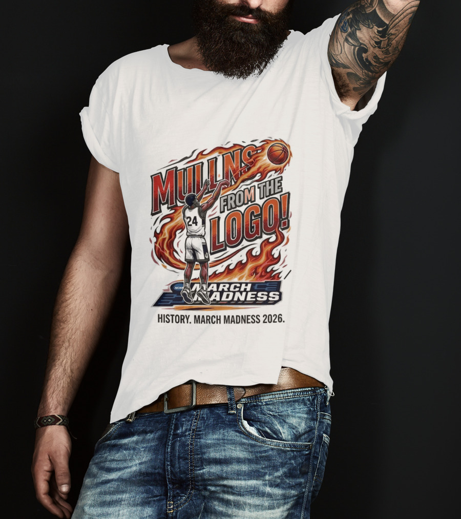 Mullins From The Logo March Madness 2020 History T-Shirt