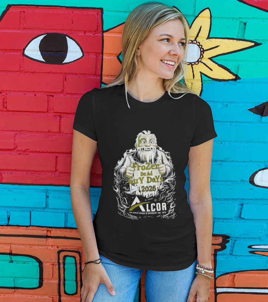 Alcor Frozen Dead Guy Days 2026 Festival Event T-Shirt