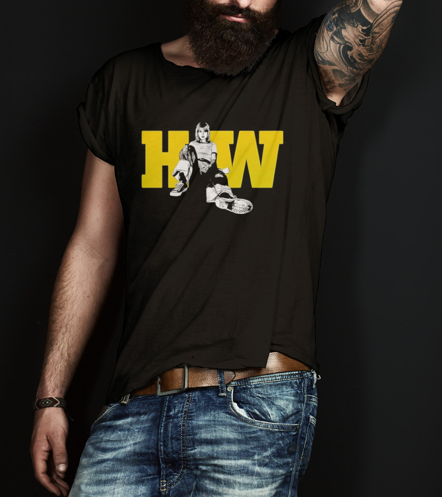 Hayley Williams HW Yellow Bold Letters T-Shirt