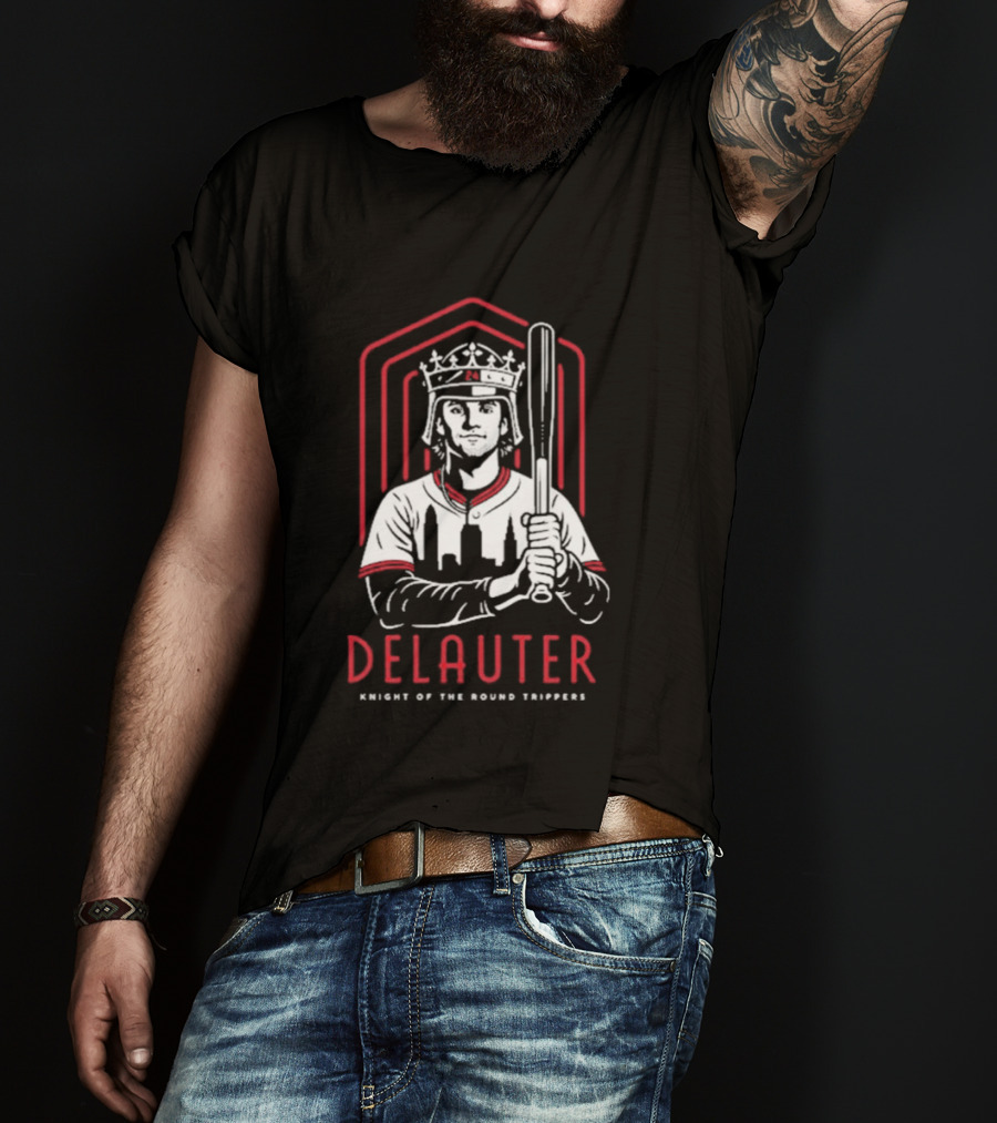 Chase DeLauter Knights Of The Round Trippers Baseball T-Shirt