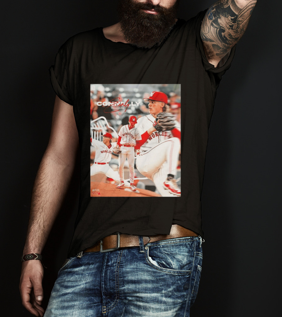 Connelly Early Welcome To The Show Worcester Red Sox Pitcher T-Shirt