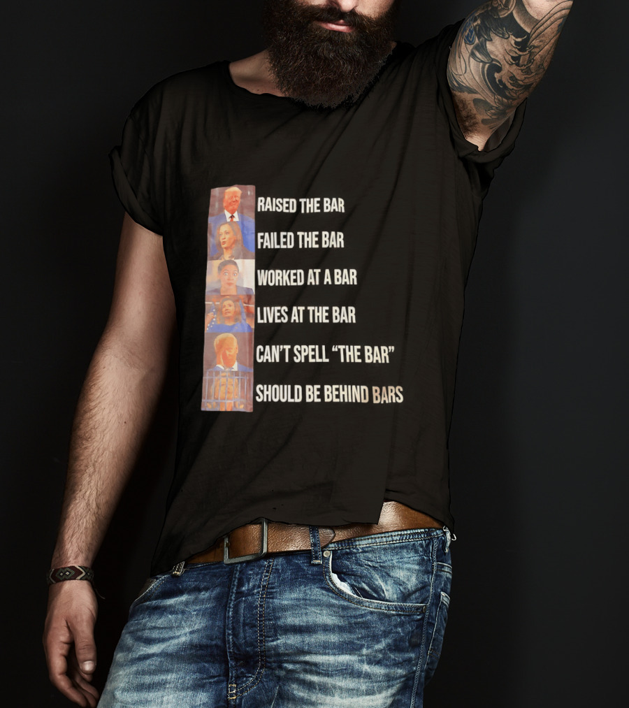 Assholes That Belong In Prison Kamala Harris Alexandria Ocasio Cortez Nancy Pelosi Joe Biden Hillary Clinton T-Shirt