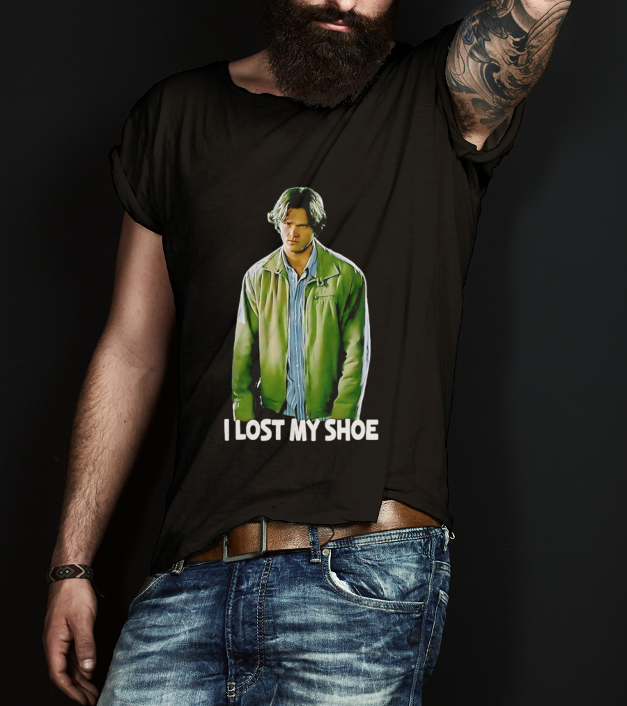 Sam Winchester I Lost My Shoe Supernatural Pop Culture Reference T-Shirt