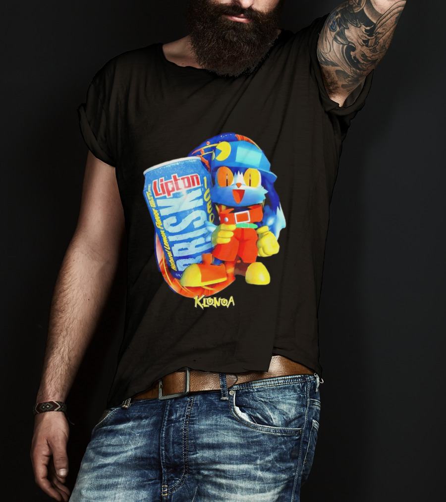 Klonoa Lipton Brisk Iced Tea Natural Lemon Flavor Beverage T-Shirt