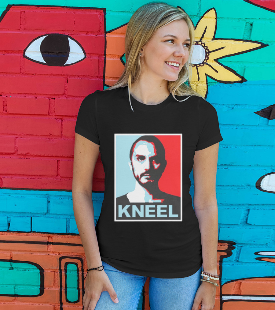 Kneel Before Zod Iconic Propaganda Style Fairy Tale Villain T-Shirt