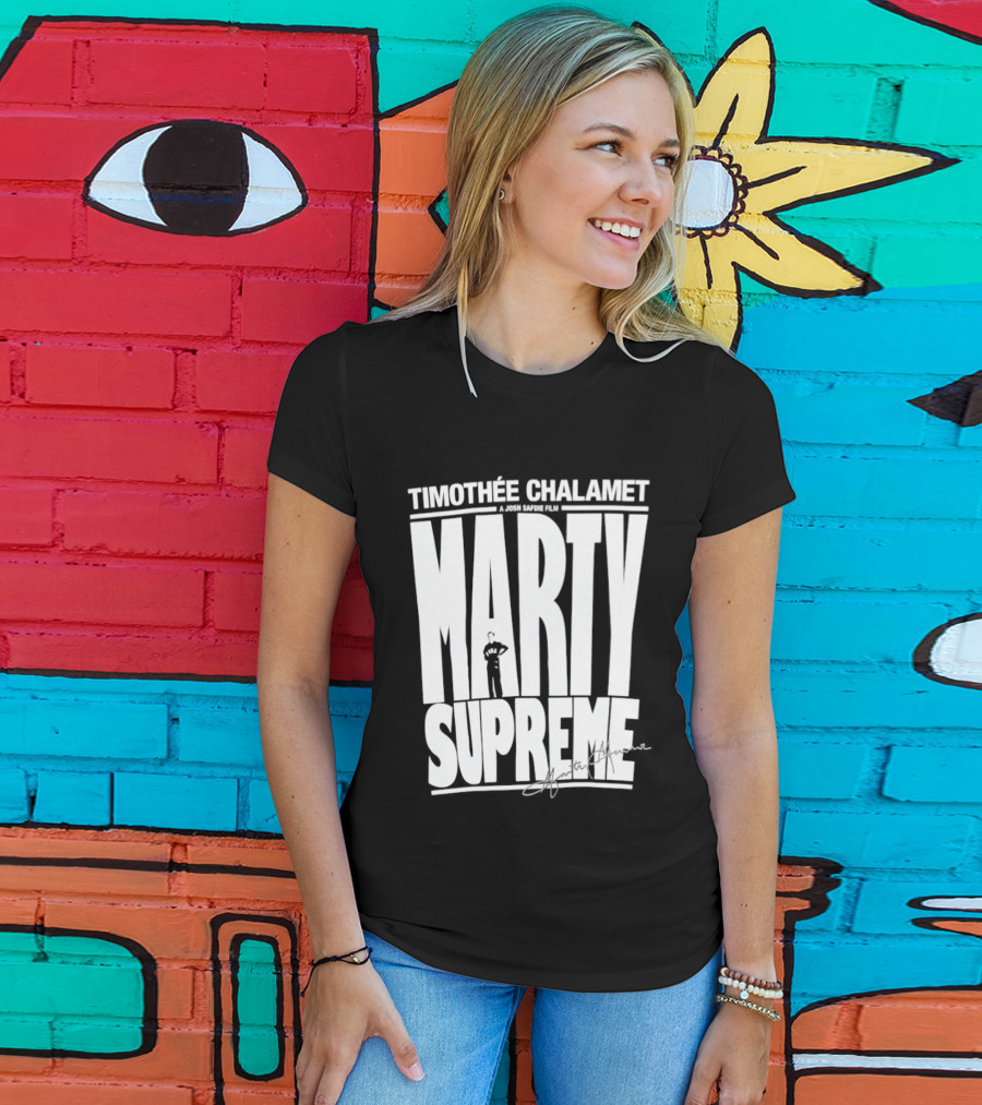 Timothée Chalamet Marty Supreme T-Shirt