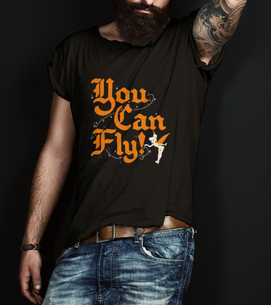 Tinker Bell Disney You Can Fly Fantasy Adventure T-Shirt