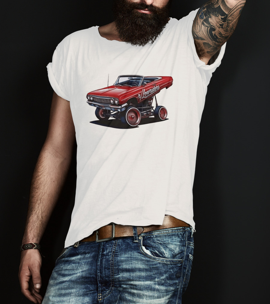 1964 Chevrolet Impala R/Lowriders Muscle Car Convertible T-Shirt