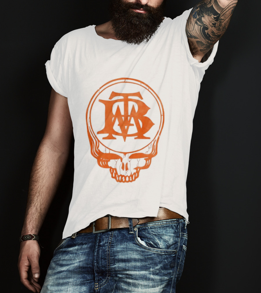 Big Thunder Mountain Grateful Dead Skull Logo Collaboration T-Shirt