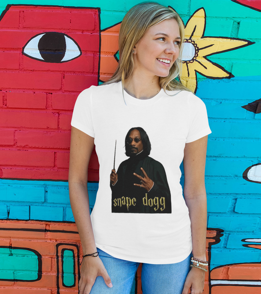 Snape Dogg Snoop Dogg Wizard Mashup Humor T-Shirt
