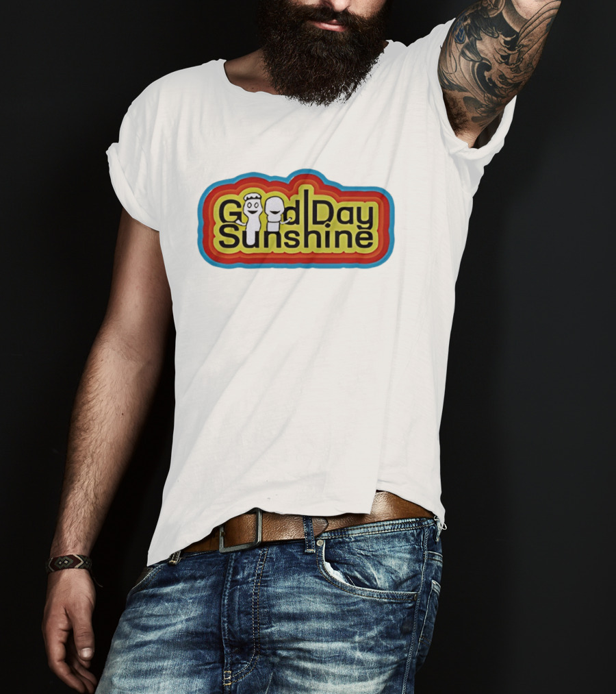 Good Day Sunshine Eric Edgar Anderson Retro Characters T-Shirt