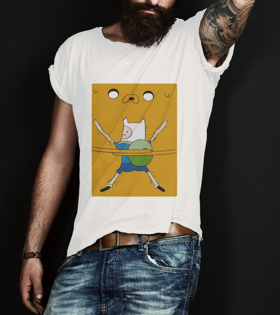 Adventure Time Finn And Jake Bro Hug T-Shirt