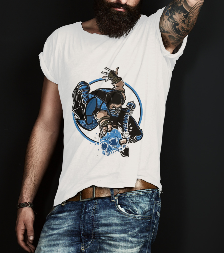 Sub Zero Mortal Kombat X Venom Amazing Spider Man 300 Cover T-Shirt