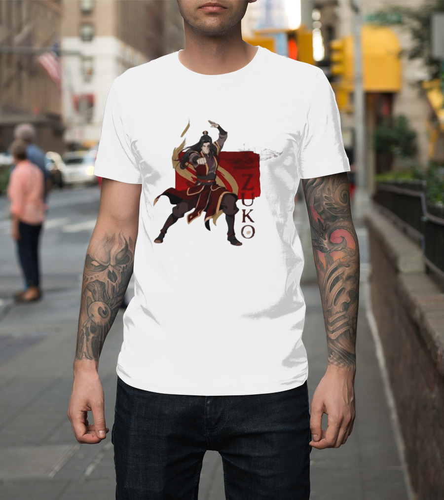 Complex Pop Avatar The Last Airbender Zuko Firebending First Look T-Shirt