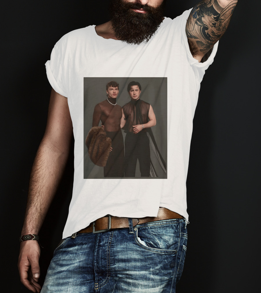 Ilya Rozanov Connor Storrie Oscars Heated Rivalry Fashion Moment T-Shirt