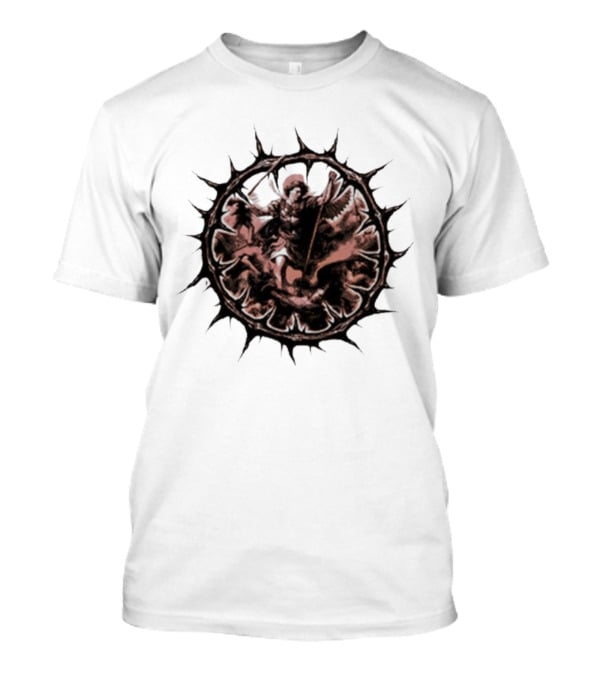 Guilt Trip Armour Of Angels 2026 AOA Embroidered Angelic Halo T-Shirt